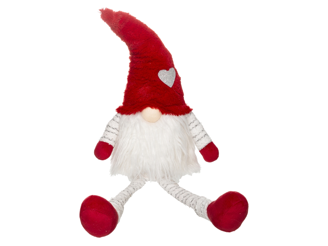Figura do Papai Noel escandinavo 64 cm FEERIC LIGHTS & CHRISTMAS