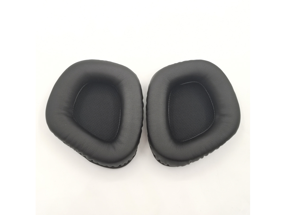 Almofada Para Corsair Void Elite De Orelhas De Espuma Macia Preto