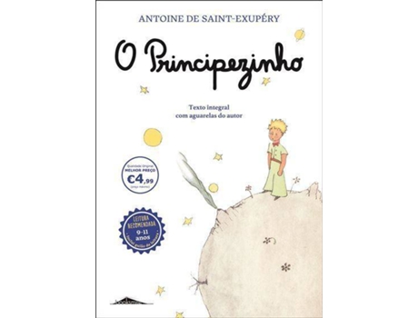 Livro O Principezinho de Antoine de Saint-Exupéry (Português)