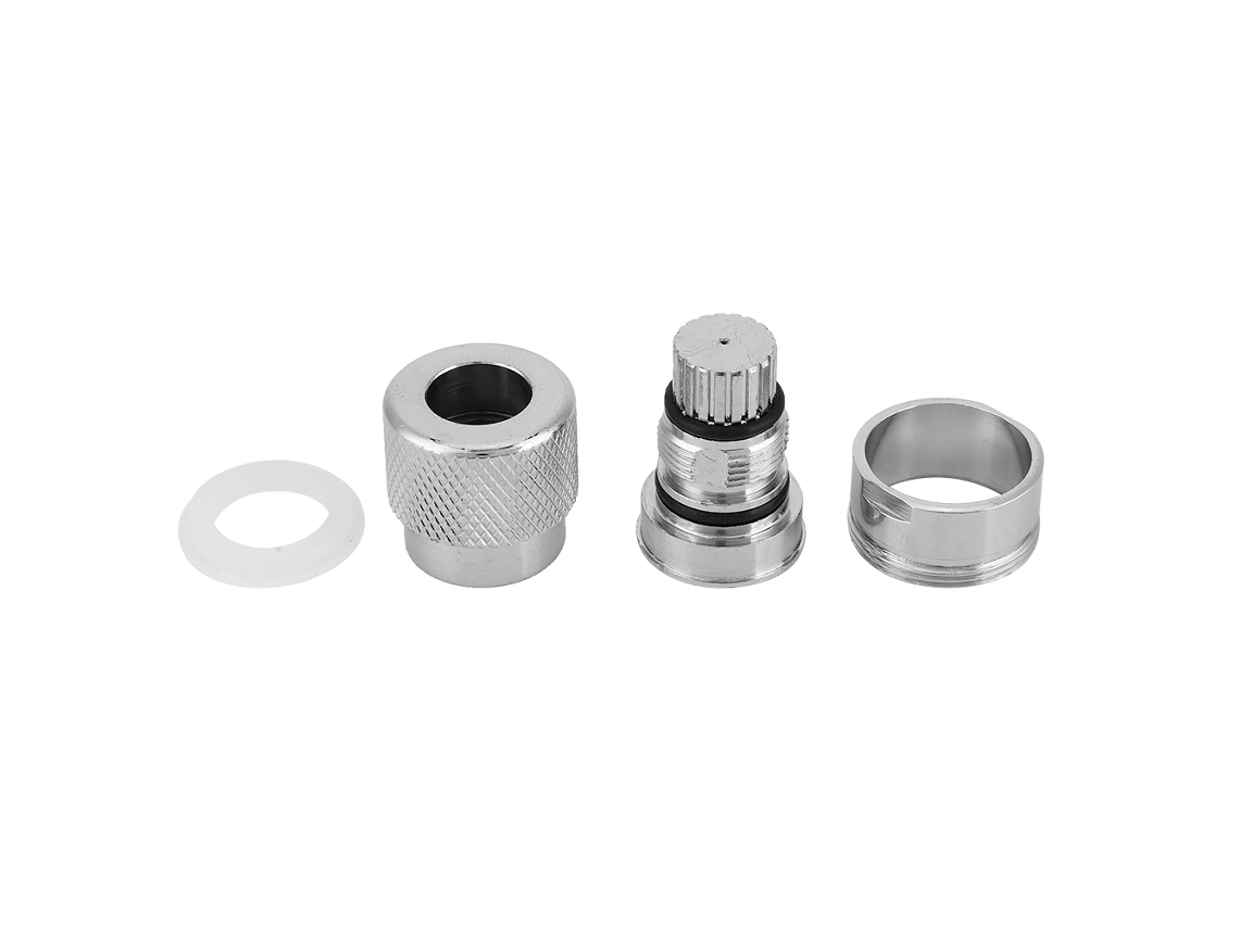 Bico de torneira com rosca externa de 24 mm, cromado, atomizador com 2 modos de jato, economia de água, cobre, acessório para torneira.