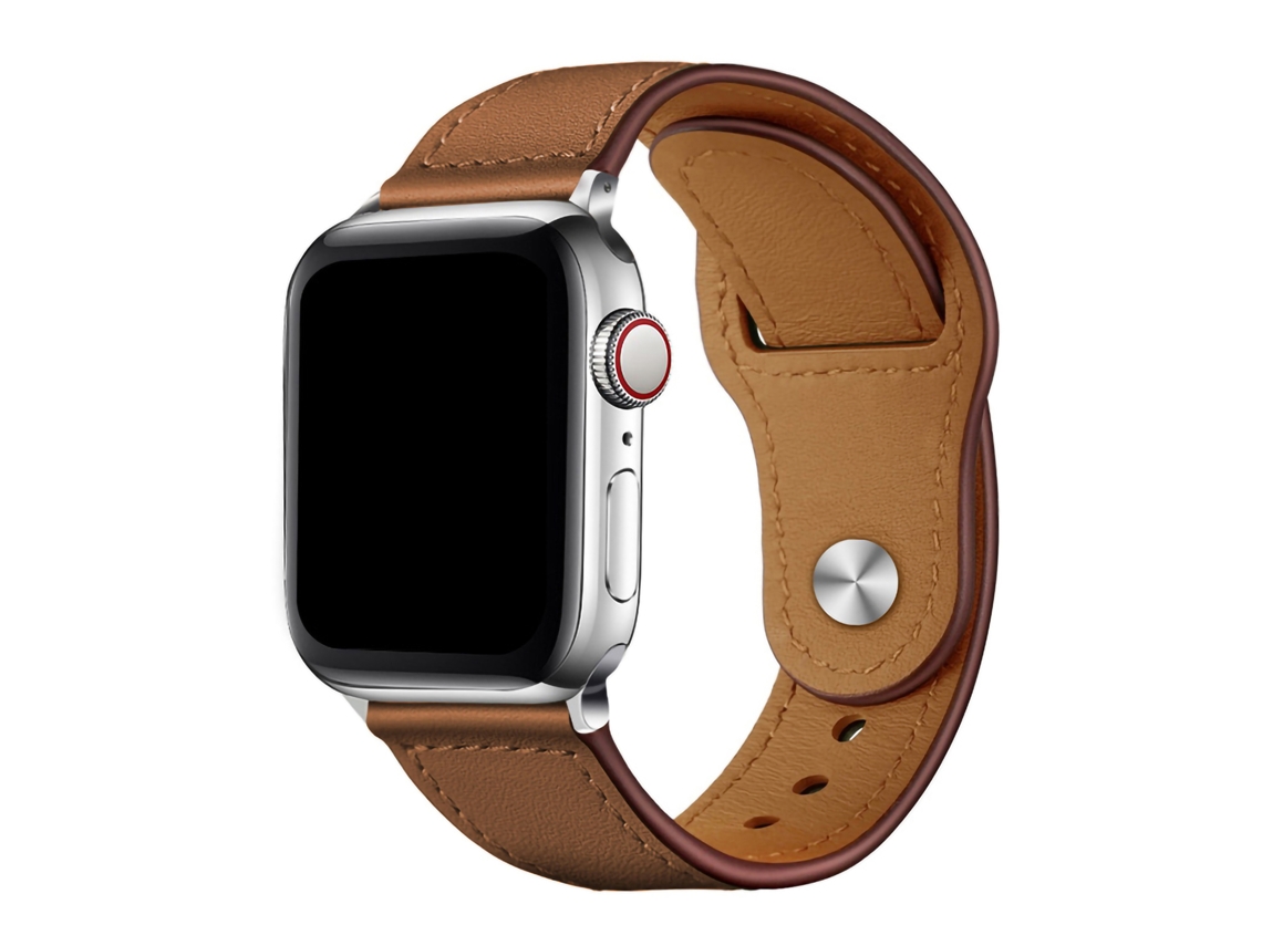 Pulseira De Relógio Couro Pu Macio Estilo Retro