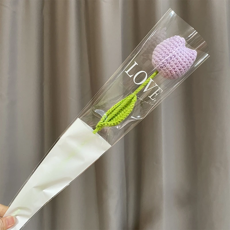 Flores Tricotadas À Mão, Flores de Crochê, Buquês de Flores "faça Você Mesmo". MDUG