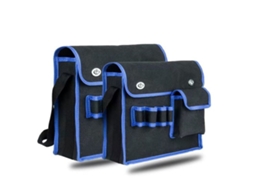 Conjunto De 2 Bolsas De Armazenamento Para Ferramentas De 14/15 Polegadas Com Ampla Abertura, Feitas De Lona