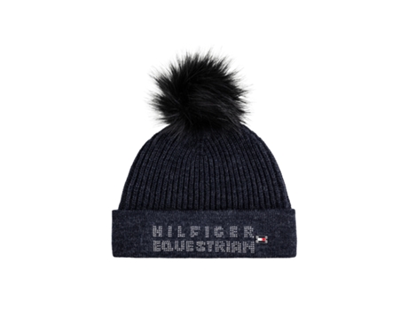 Chapéu de Mulher TOMMY HILFIGER EQUESTRIAN Azul (Tamanho Único)