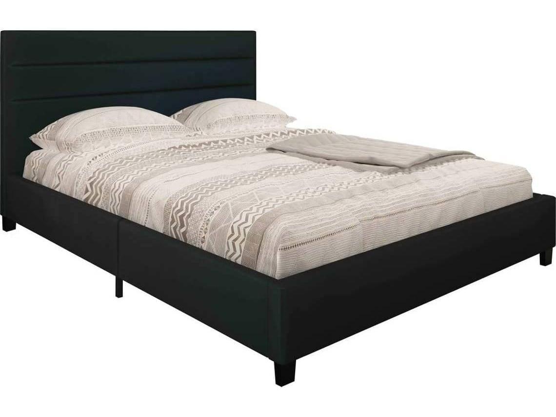 Cama Starlight CSD (Outlet Grade A - 200 x 160 cm - Preto)