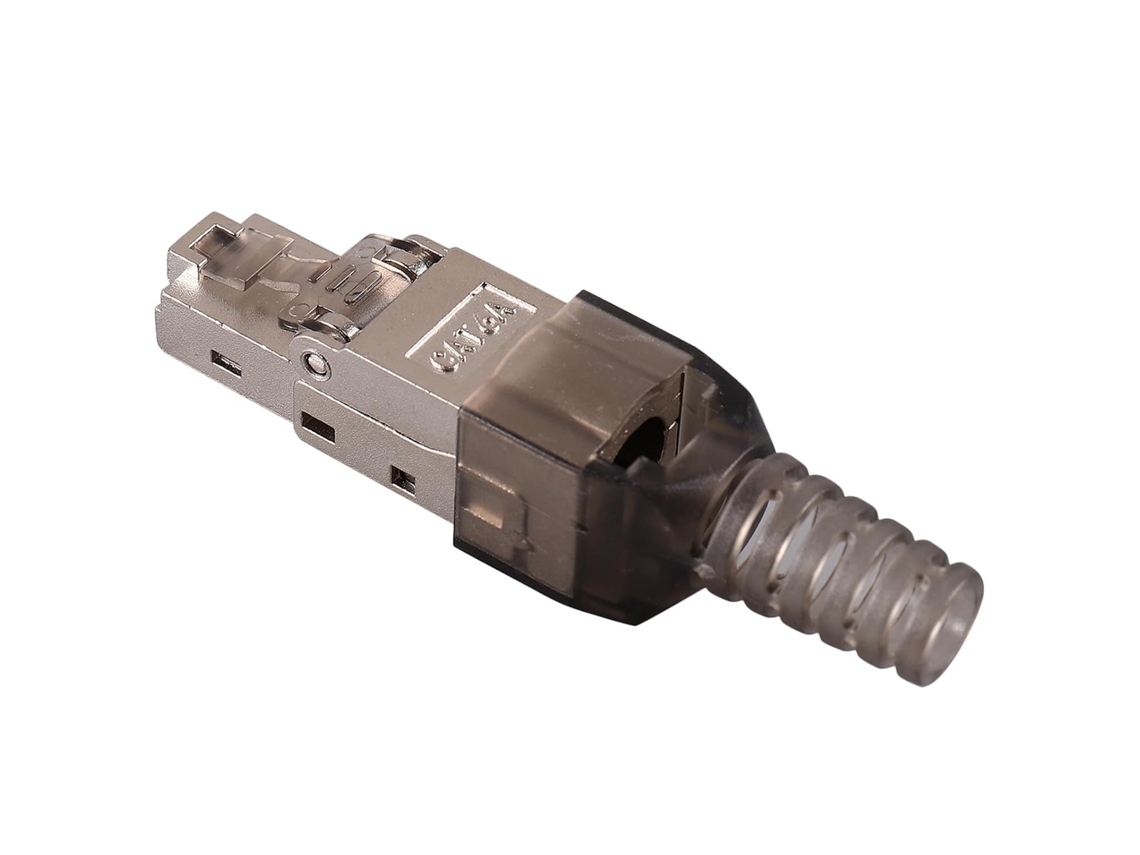 Conector De Crimpagem Cata 6a Para Cabo Ethernet - Conector De Rede
