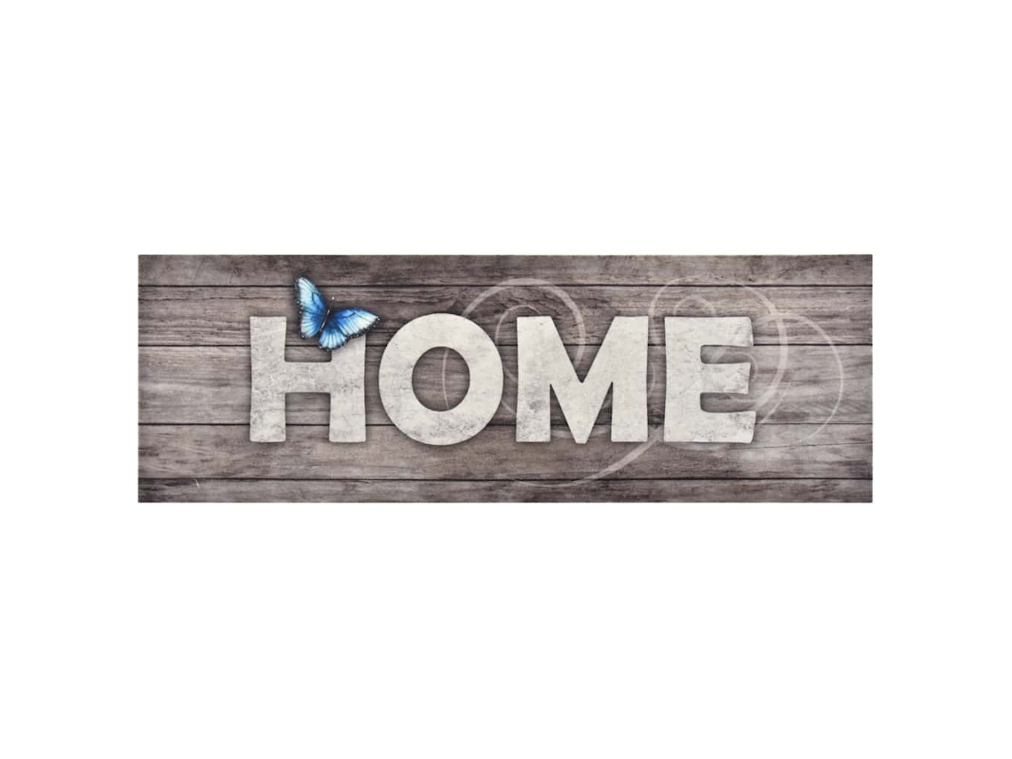 Vidaxl Tapete De Cozinha Lavável Com Design Home 60x180 Cm