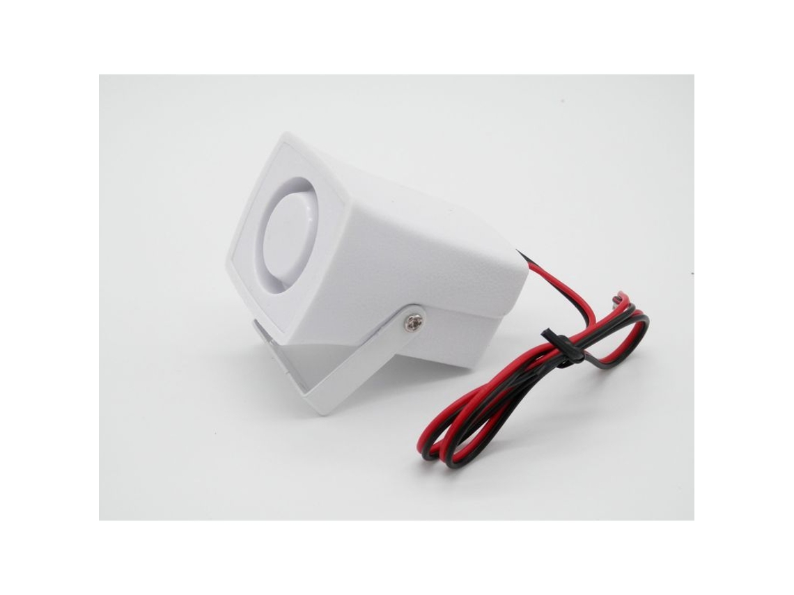 2026 alarma Electrónica Con Cable, Sirena Fuerte para Sistema de Seguridad Hogar Y Vehículo 12v