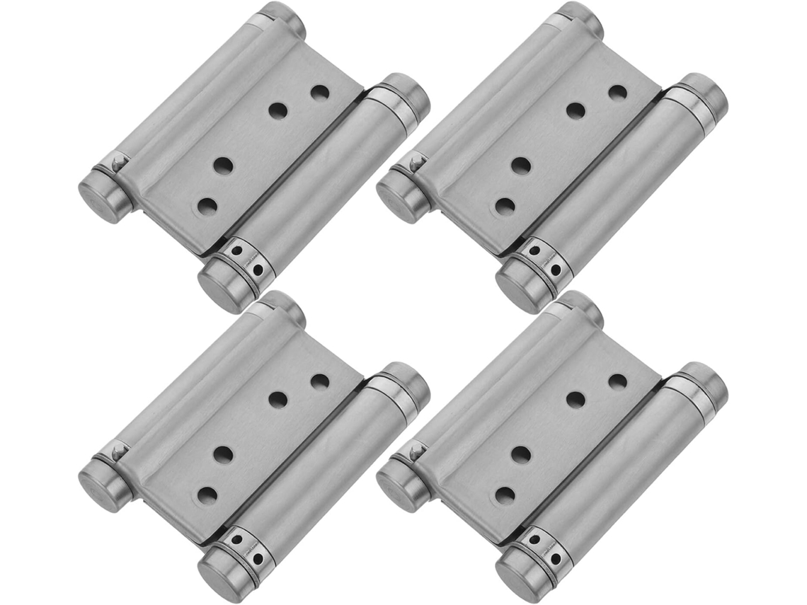 Dobradiças de Porta Reforçadas em Aço Inoxidável, Conjunto de 4 Peças, com Fechamento Automático Reforçado. SFUSHOS