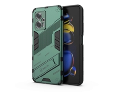 Capa De Celular 2 Em 1 Pc Tpu À Prova De Choque Com Suporte Invisível Para Xiaomi Redmi Note 11t Pro 5g China Punk Armor