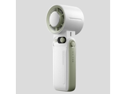 Portable Fan Em Digitallab Com Tecnologia Gelada, 100 Velocidades Ajustáveis, Bateria Recarregável (branco)