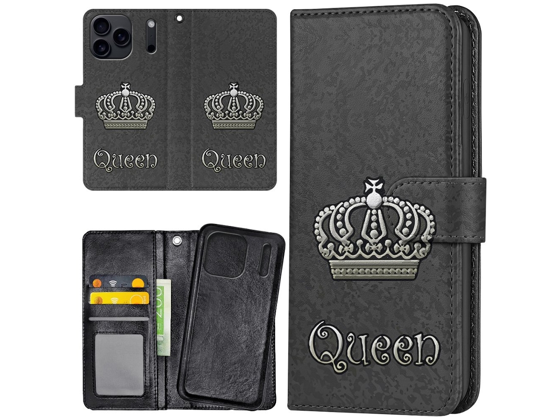 Capa Carteira Para Iphone 17 Pro/rainha Das Capas