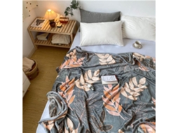Manta de Inverno Fansu em Fleece com Estampa Escandinava Flanela Grossa Macia e Quente para Cama Infantil Sofá