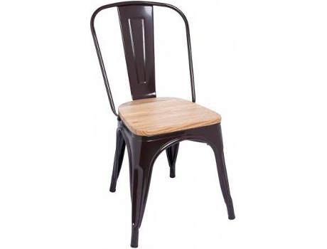 Cadeira  Leeds (Madeira - 85 x 46 x 46 cm)