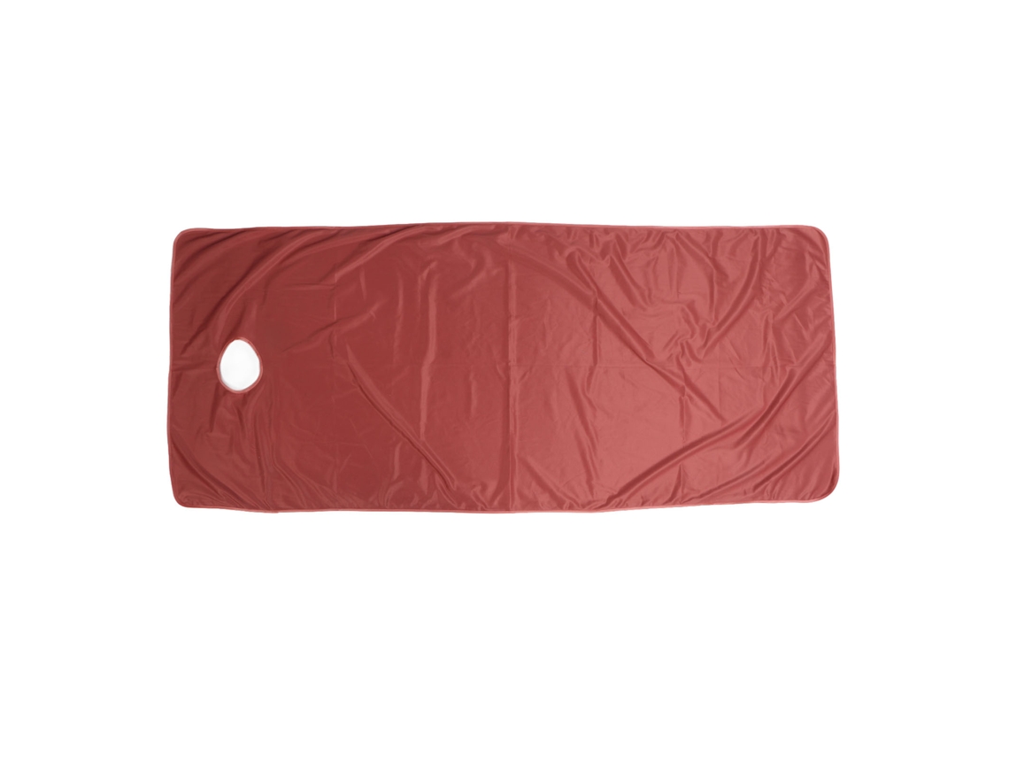 Lençol de massagem Cameo Brown de pelo curto para spa e salão de beleza, macio e lavável à máquina, 80x200cm