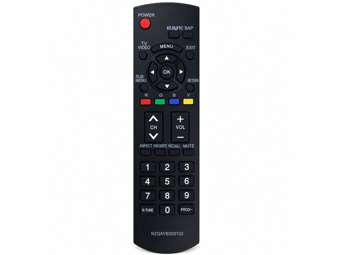 Comando À Distância Para Tv Compatível Com Panasonic N2qayb000103_dae