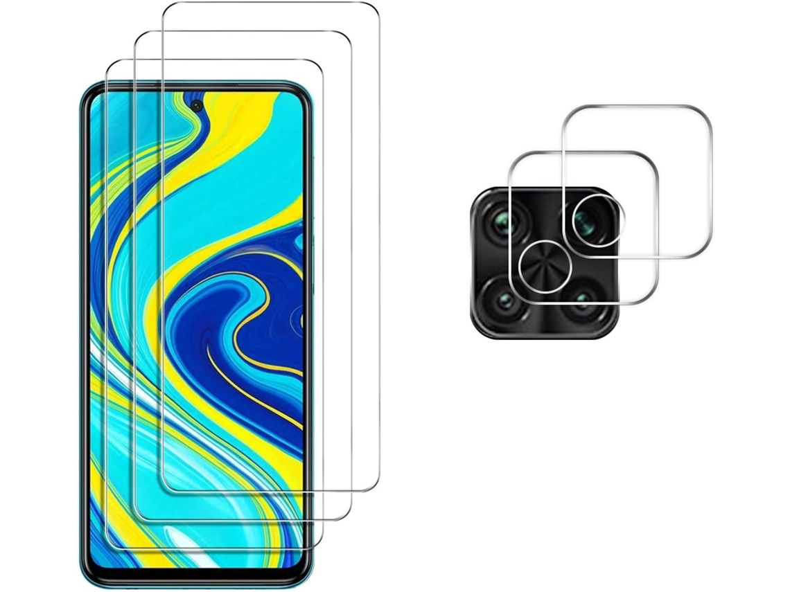 Pelicula de Vidro HONGWE. Redmi Note 9S/Note 9 Pro