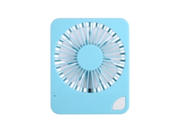 Ventoinha de Secretária VOINEE Portátil USB Recarregável Azul