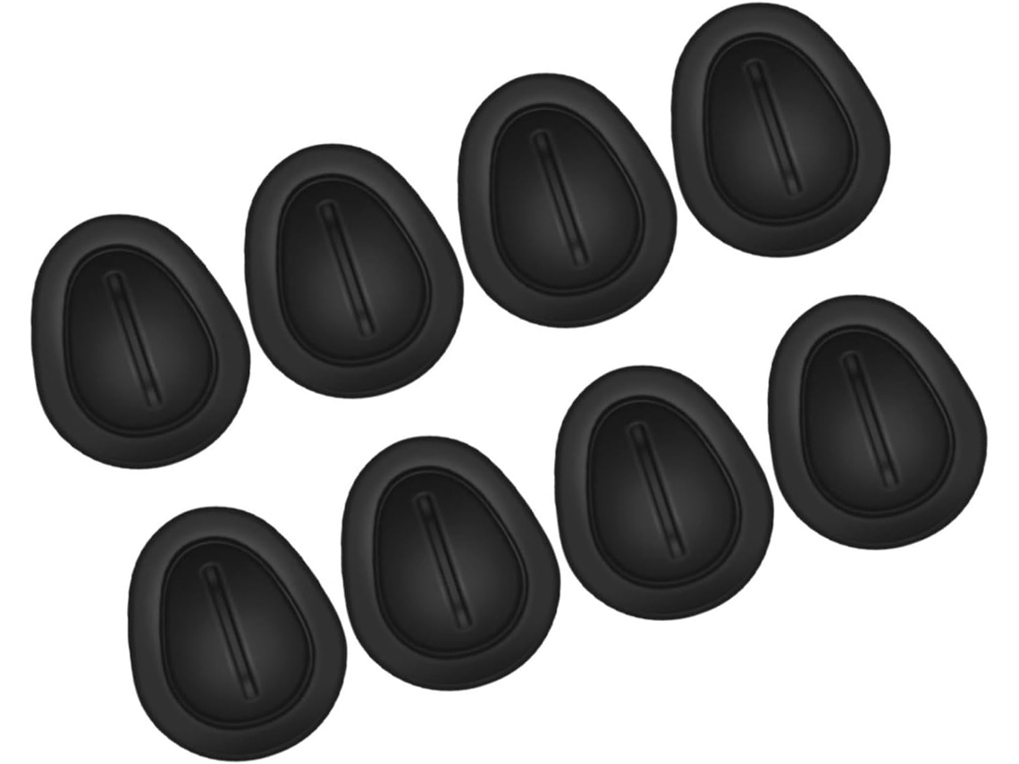 Protetor antichoque de silicone, inserção autoadesiva, suporte para flocos