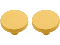 Creatdiy 2 Peças Puxadores E Redondos De Liga Zinco Maciço Para Gavetas Cômoda, Armários, Gavetas De Cozinha, Puxadores