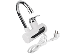 Torneira Elétrica Laxiscreed, Água Quente Instantânea Com Display Digital, Uso Duplo Quente/frio, Entrada Lateral, 220v