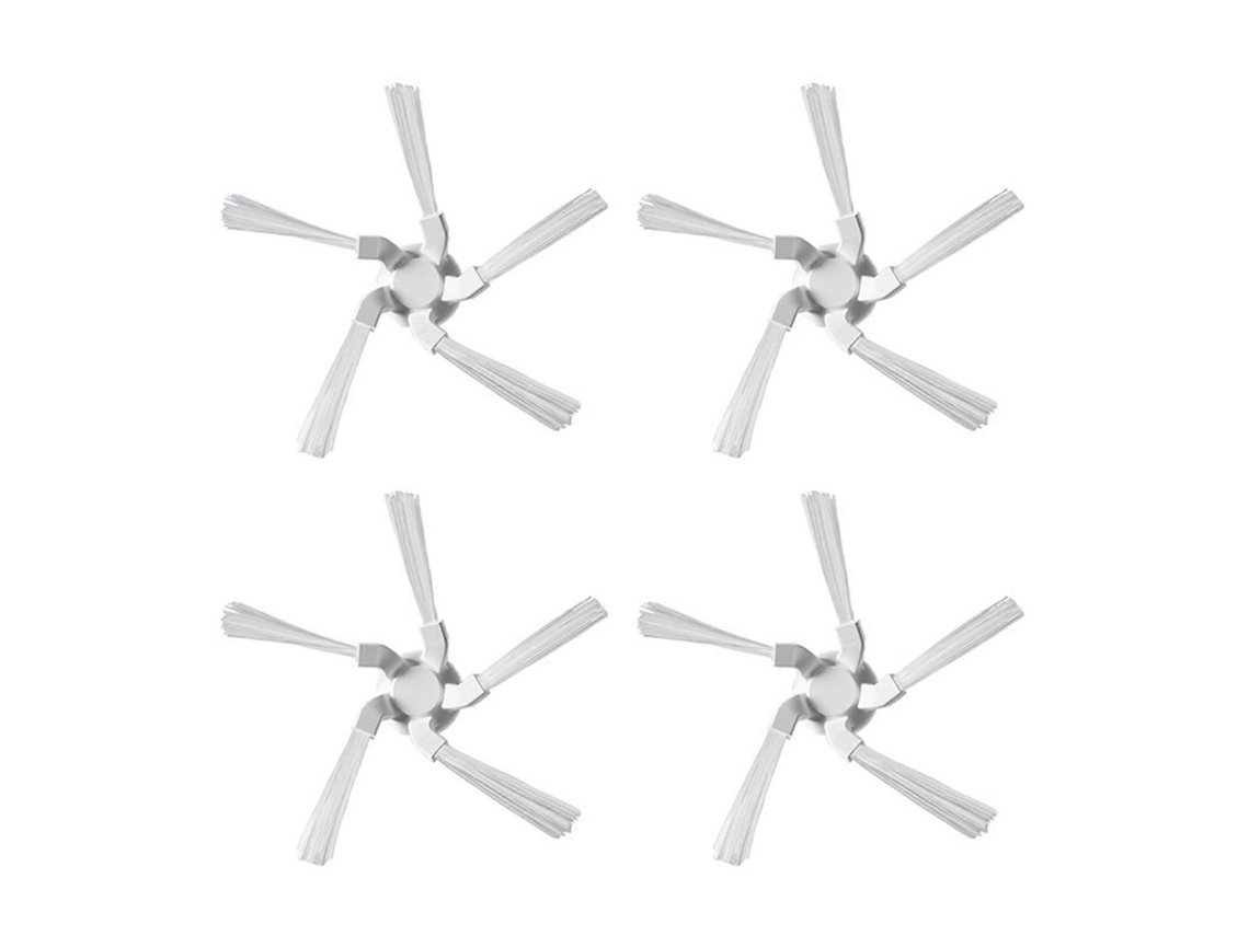 4pcs Side Brush For Xiaomi Dreame W10 Stytj06zhm Vacuum Cleaner 5 corner Burr Brush Clean Replace Parts