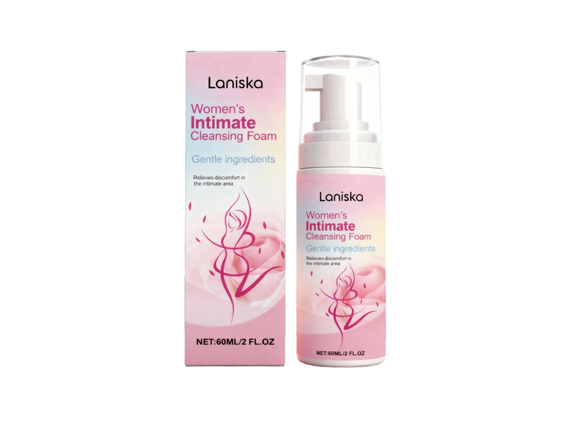 Mousse Corporal Laniska para Hidratação Diária, Pele Ultrtrasuave e Nutritiva LAXISCREED