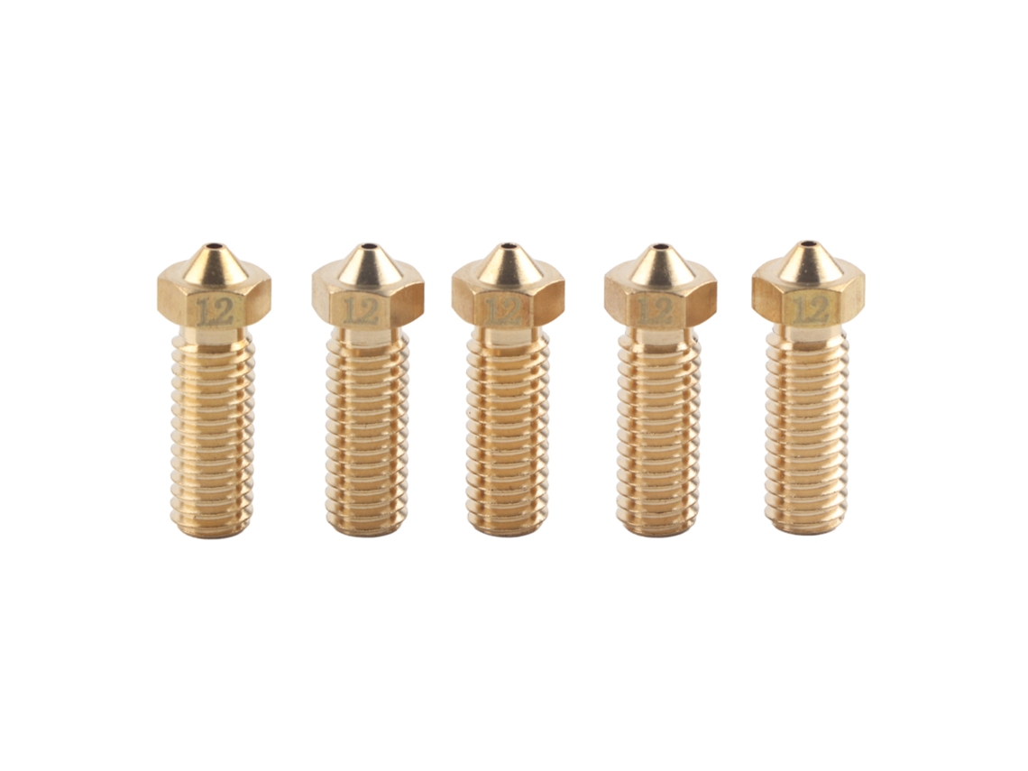 Peças Bico De Extrusora Cnc Latão Resistente A Alta Temperatura 1.75mm/1.2mm Para Impressora 3d