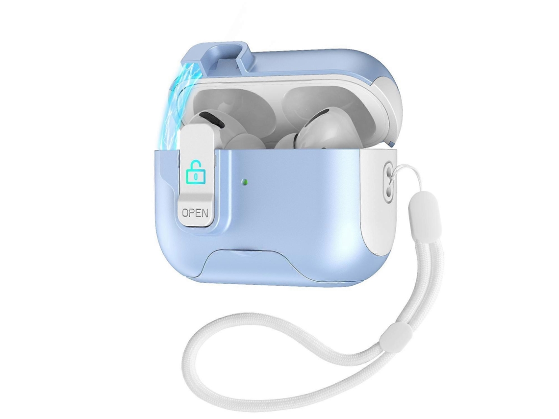 Capa Protetora Automática Para Fones De Ouvido Com Trava De Interruptor Para Airpods Pro