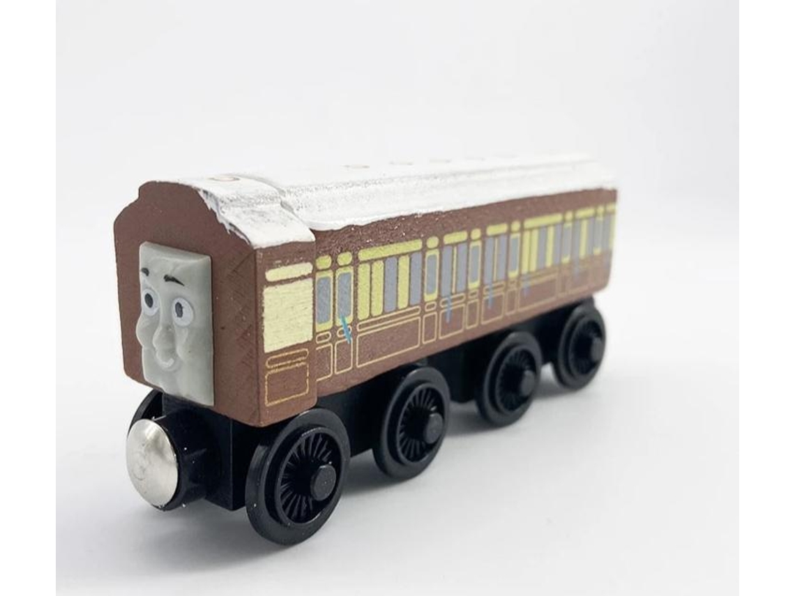 Foto de Trem De Brinquedo De Madeira e mais fotos de stock de Trem