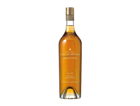 Aguardente Grappa BOCCHINO Barolo Barbaresco Margaux Cask Finish Premier (0.7 L - 1 Unidade)