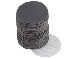 Schijven Van Schuurbewerking 50 Stuks 50 Mm - Haak/lus - 400 Grit - Nat/droog - Siliciumcarbide - Resultados Eficazes De Lixar - Lixeira