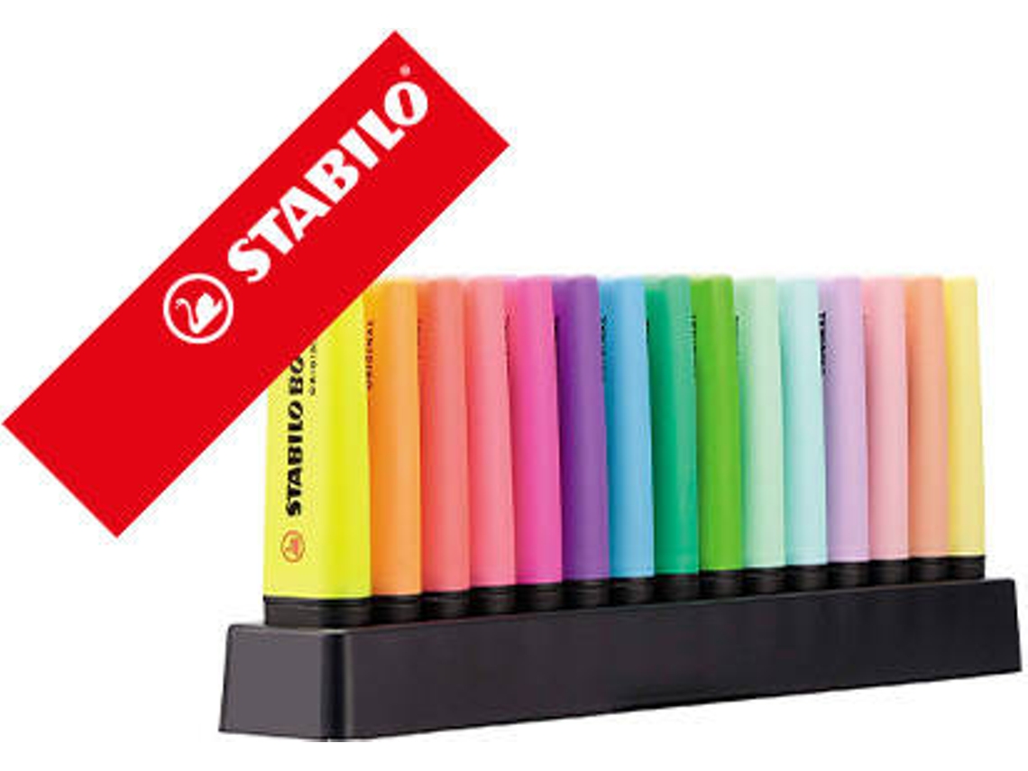 Pack de 15 Marcadores STABILO Boss Splash 75