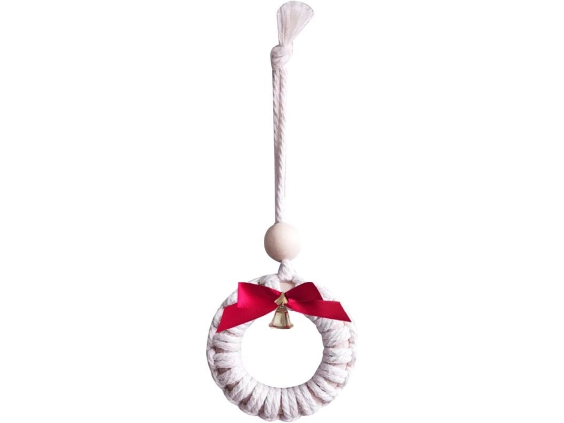 Guirnalda De Navidad Mini Tejida Adorno Para Árbol De Navidad Decoración Hogar