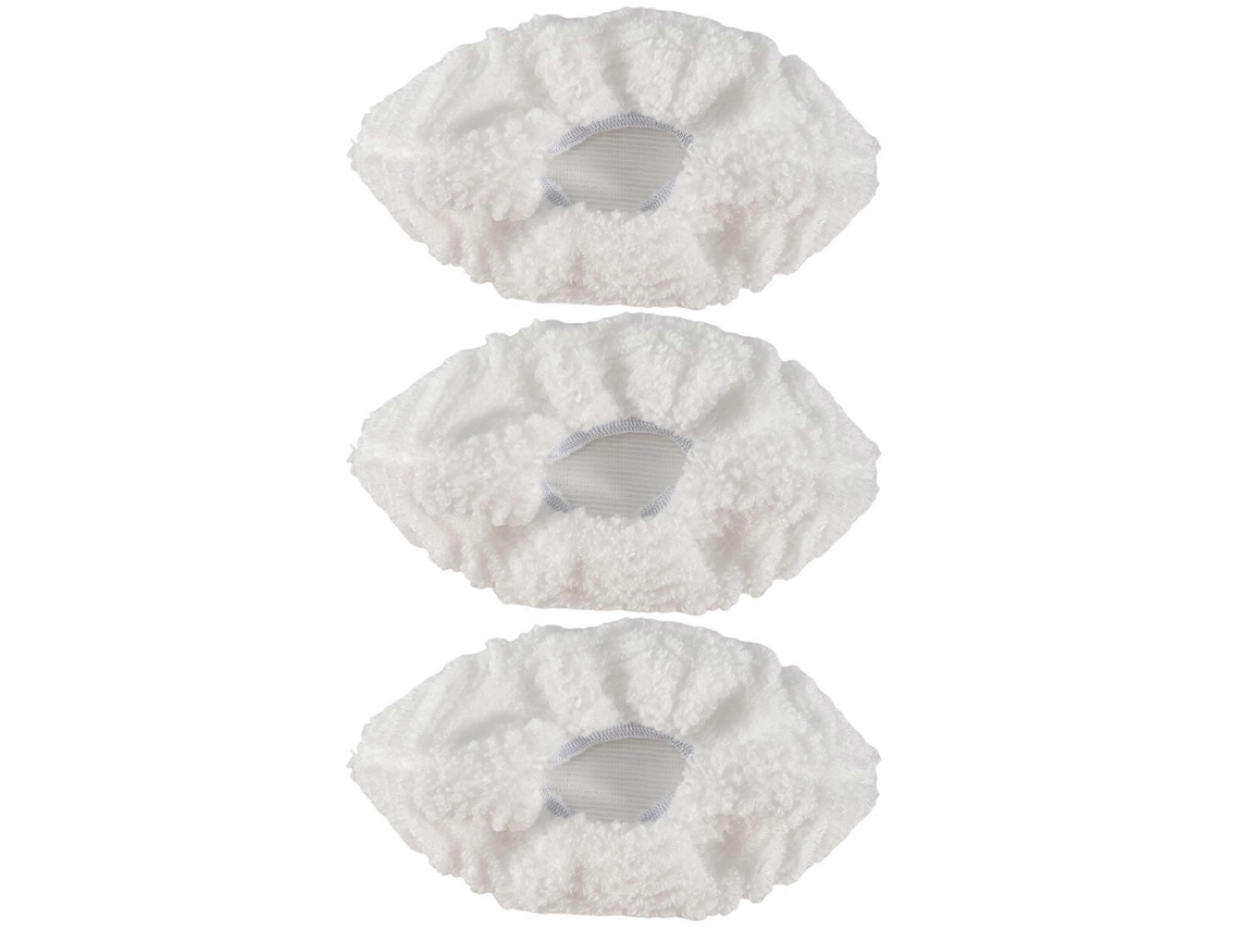 Conjunto De 3 Capas De Algodão Para Escova De Limpeza A Vapor Karcher Sc2 Sc3 Sc4 Sc5_glo
