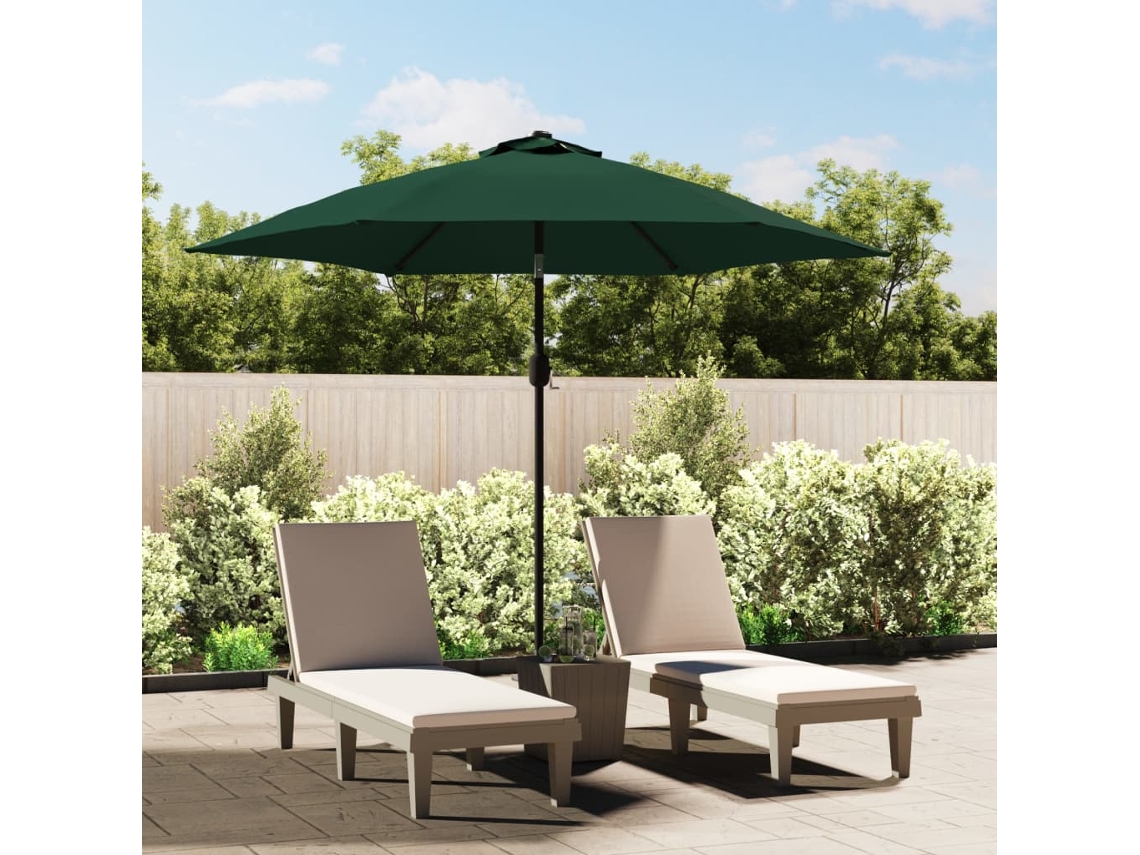 Guarda sol VIDAXL Green (3m)