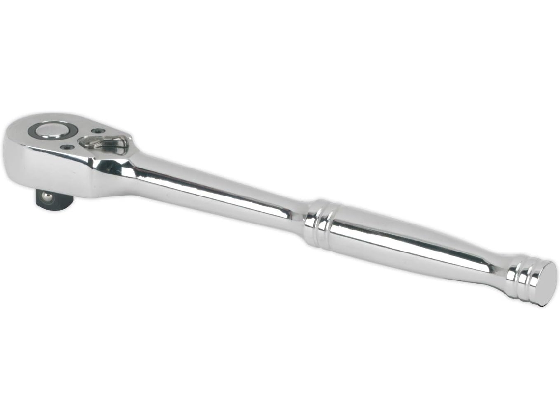 Chave De Catraca Ak660 Com Encaixe De 1/10,2 Cm² E Cabeça Em Formato De Pera, Com Estojo De Aba Traseira.