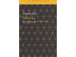Livro Salmo 44 de Danilo Kis (Espanhol)
