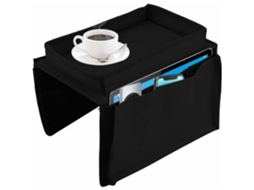 Suporte Para Poltrona E Sofá Com Bandeja Superior, Organizador De Apoio De Braço Para Porta Copos E Suporte Para Controle Remoto De Tv, Bolsa De Armaz