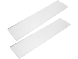 Prateleiras De Substituição Para Armário Remédios, 2 Peças, Acrílicas, Flutuantes, 33cm 13 Polegadas, Para Montagem Na
