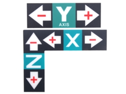 Conjunto De Etiquetas Adesivas Plásticas Xyz Para Máquina De Gravura Com Manual De Operação