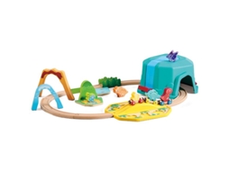 Conjunto De Balde De Brinquedo De Dinossauro Hape Diversão Ao Ar Livre