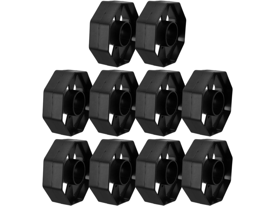 Conjunto De 10 Rodas Reposição Para Dispensador Fita Adesiva Plástica, Instalação Rápida E Base Estável Para Uso Em