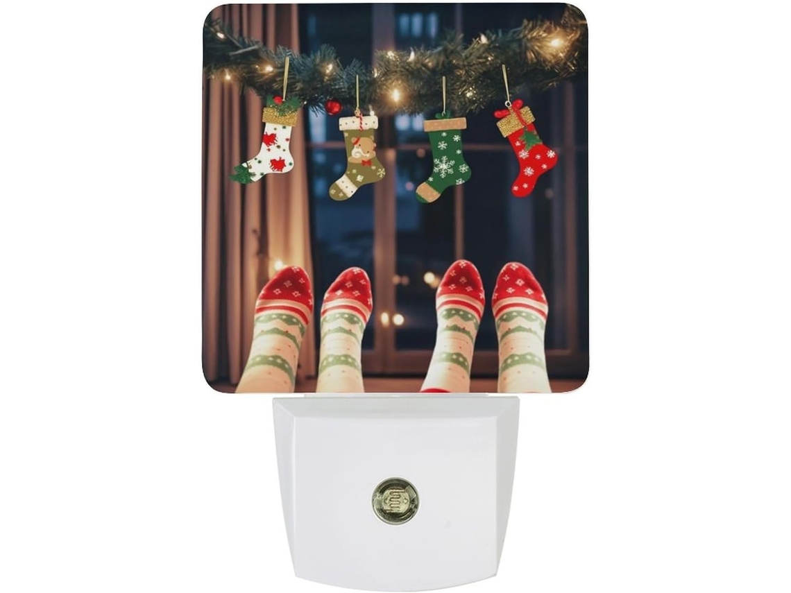 Luminária de parede Meias, luz noturna branca com sensor de movimento, lâmpada LED de baixo consumo para quarto.