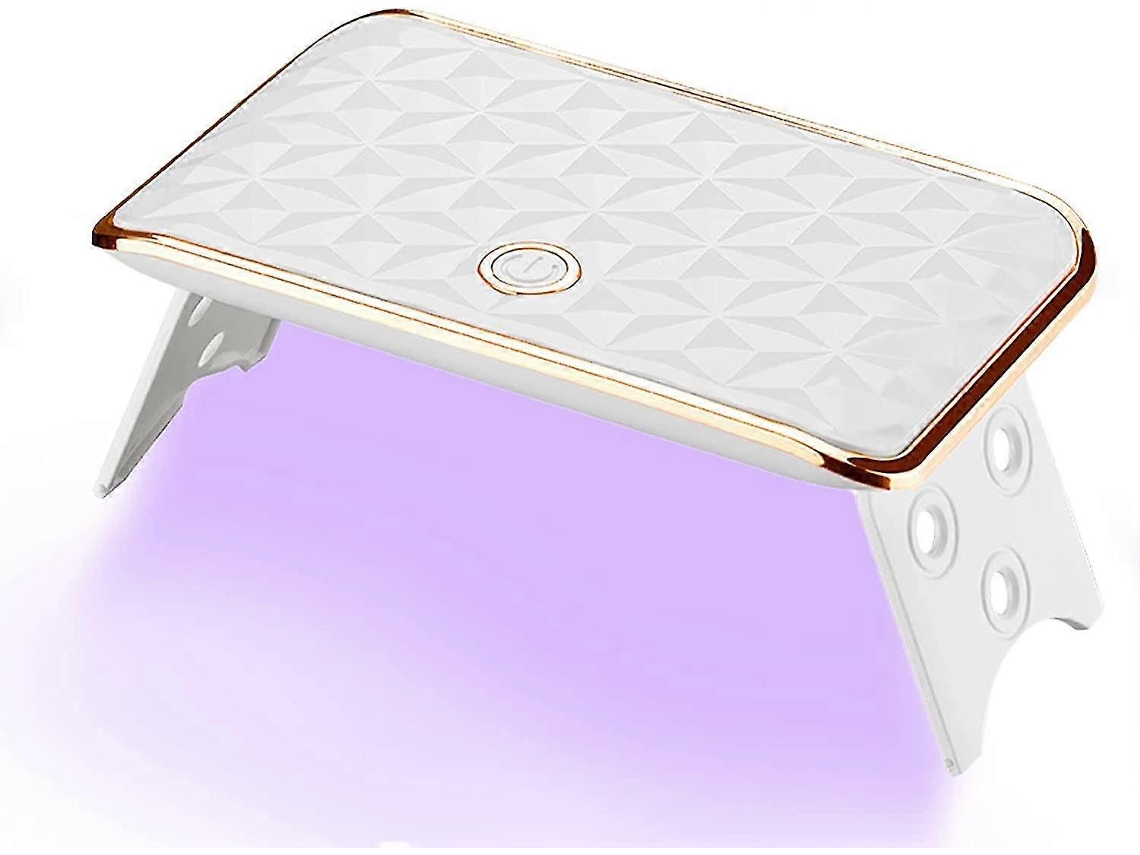 Lâmpada UV 24 W LY EBIKE com 2 temporizadores, lâmpada LED USB portátil com Alça, secador profissional para manicure em casa e no salão (1 unidade)
