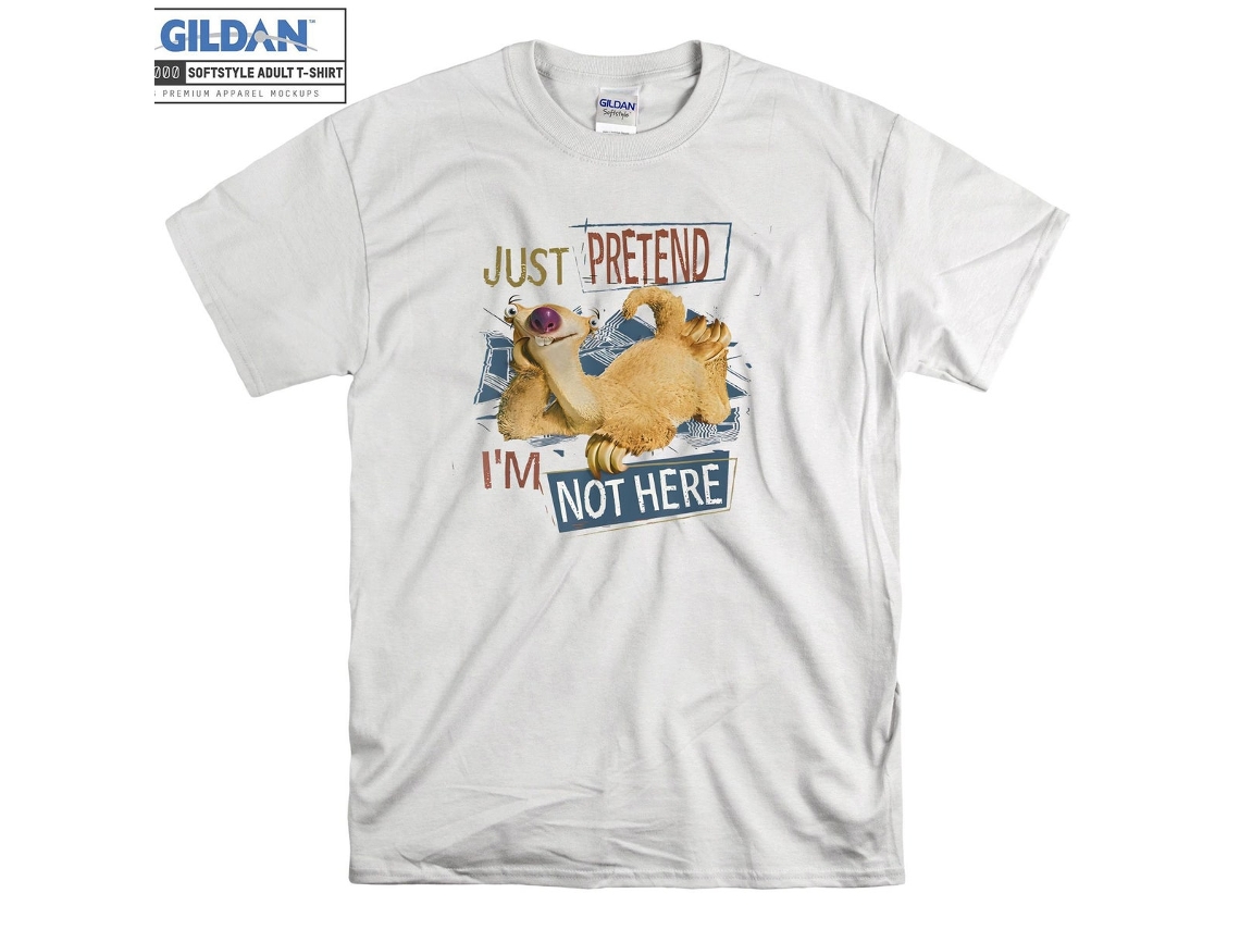 T-shirt Rockinstone Sid Just Pretend I'm Not Here（xxl）