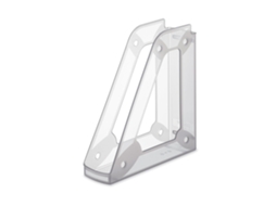 Porta Revistas A4 STAPLES Poliestireno 230 X 245 X 60 Mm Transparente