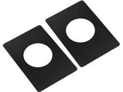 Conjunto De 2 Peças Capas Fixação Para Maçaneta Porta, Placa De Reforço Para Reparo, Em Aço Inoxidável
