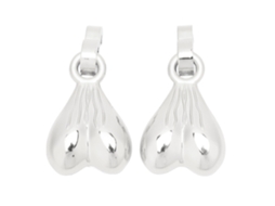 2pcs Acessórios de Sapato Prata Natal