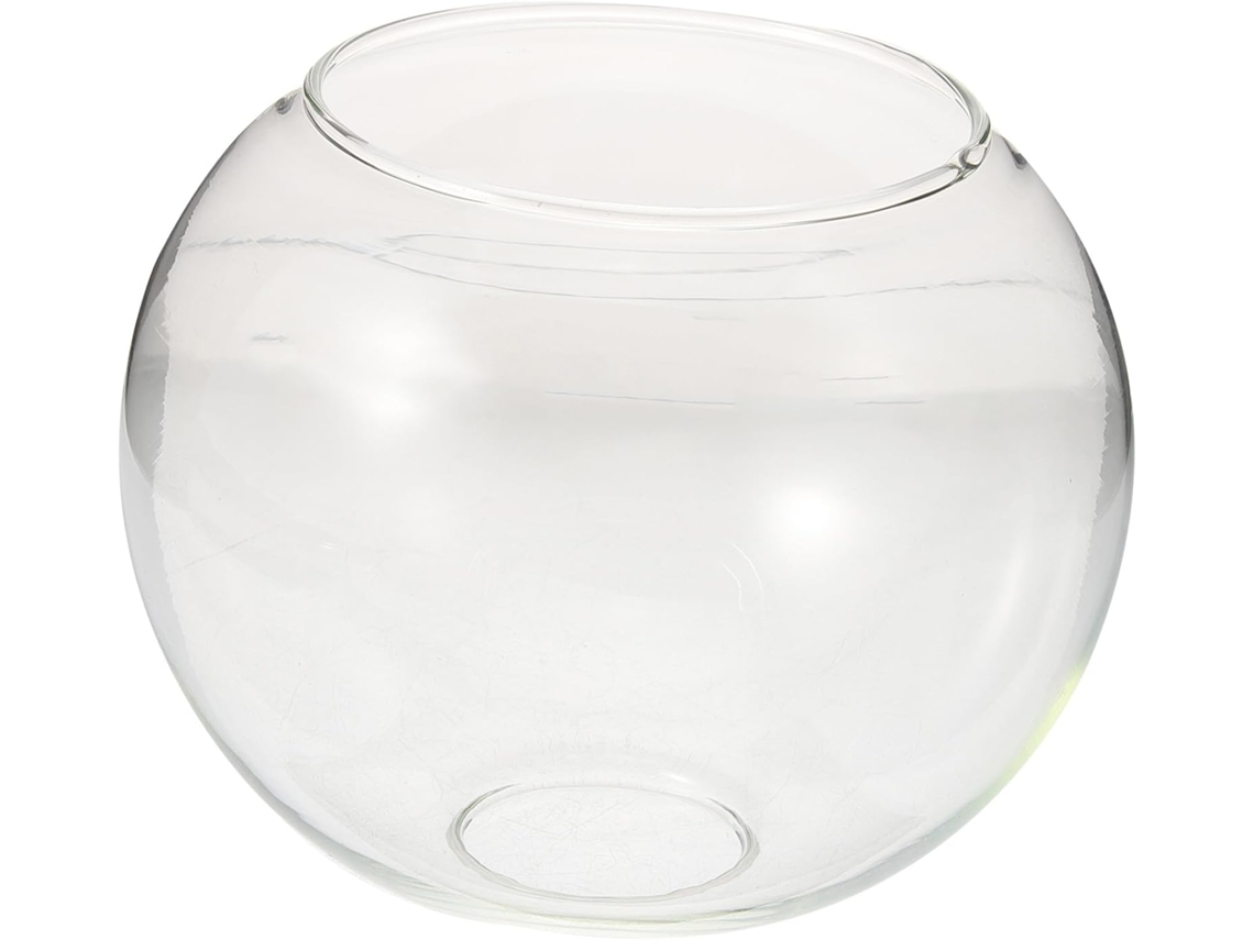 Globo de Vidro Transparente de 15 Cm, Soquete E27 com Dupla Abertura, Fácil Instalação em Lustres. Adequado Para... SFUSHOS